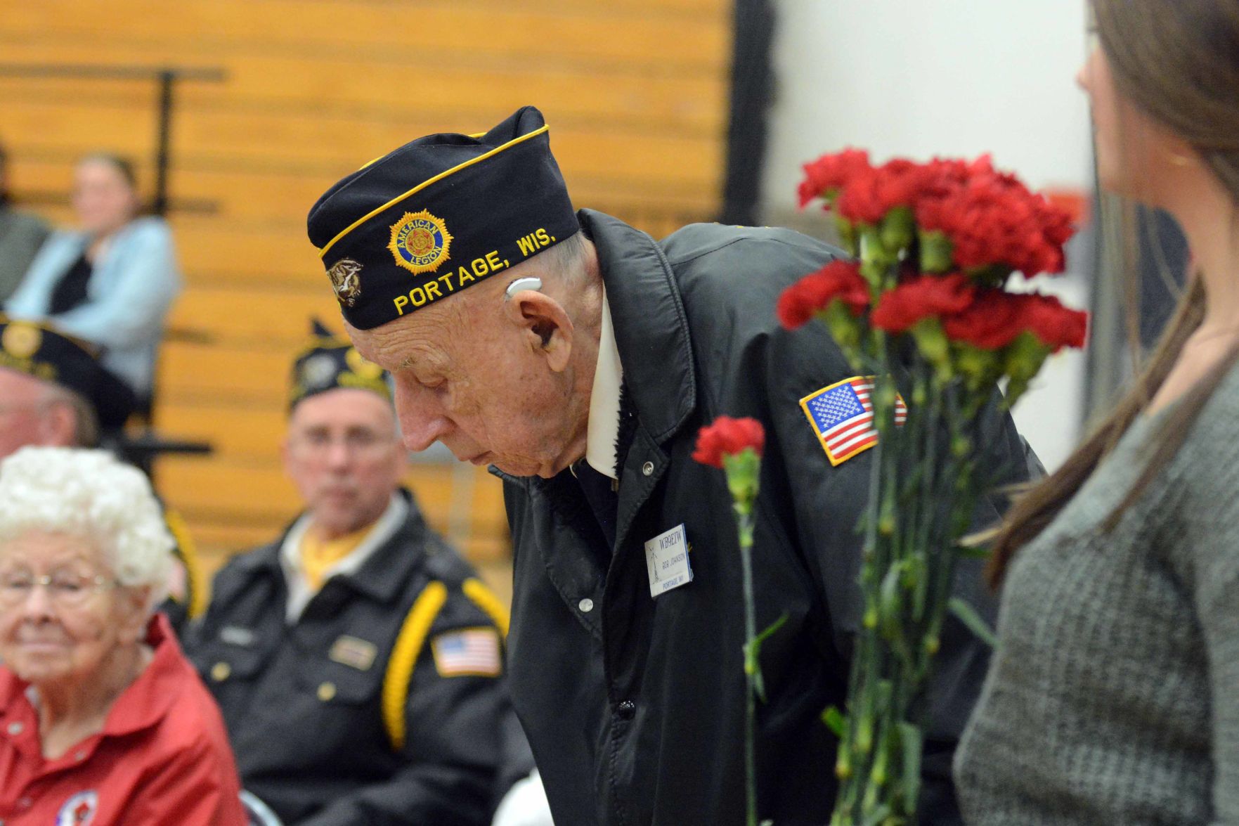 Portage High School Veterans Day ceremony 2019